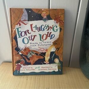 $5 DEAL Kids Poetry Book Hardcover For Laughing Out Loud Silly Bedtime Storybook